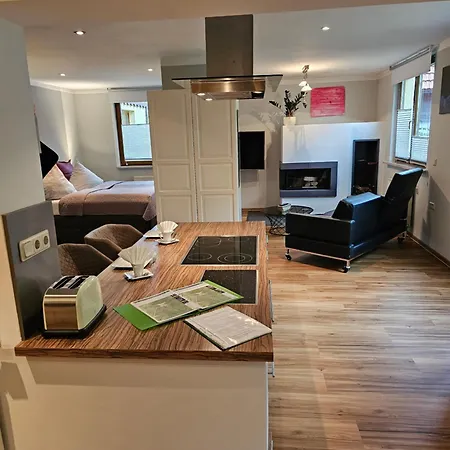 Apartmán Parterre Kamin Fehrenbach